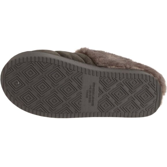 NEW DaKine Premium Memory Foam Moccasins in gray For Women 1125 1s6 - Picture 4 of 5